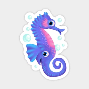 Seahorse Elephant Magnet