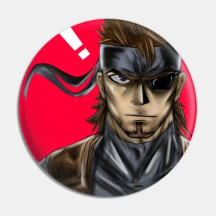 snake the intel soldier metal gear solid Pin