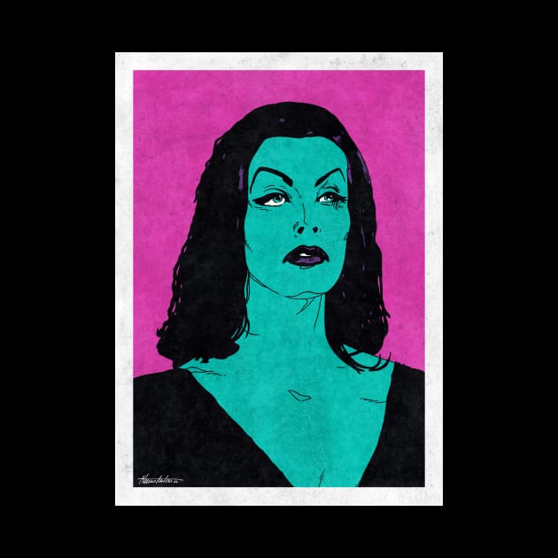 VAMPIRA - Plan 9 From Outer Space (Pop Art) by Famous Weirdos