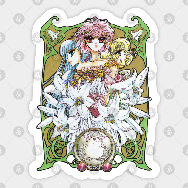 Get Wallpaper Magic Knight Rayearth Magic Knight Rayearth Sticker Teepublic Desktop Wallpaper Free