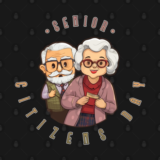 Senior Citizen's Day Elderly Couple by DanielLiamGill