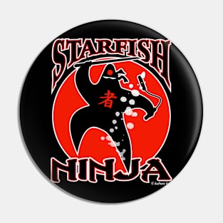 Super Starfish Ninja Pin