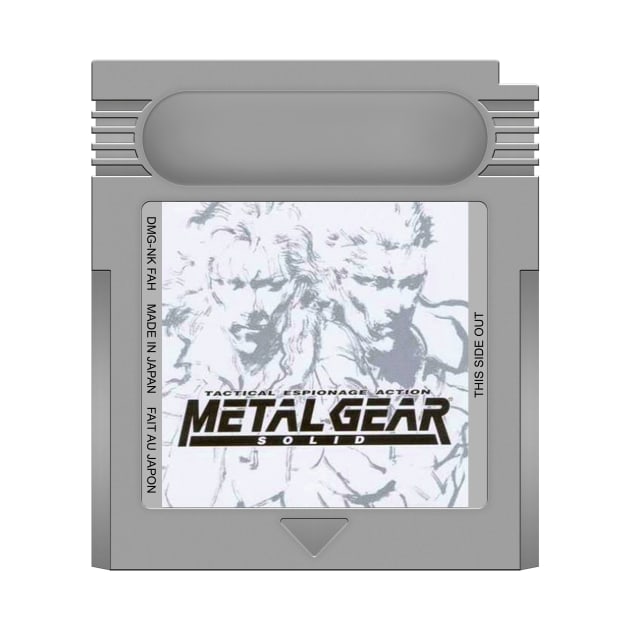 MGS Game Cartridge 2 by PopCarts