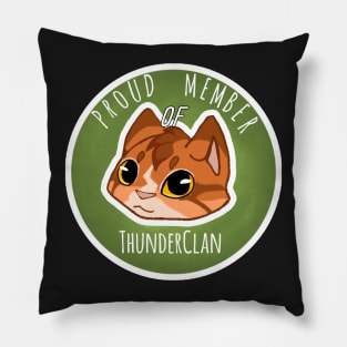 Proud Member Of ThunderClan Pillow