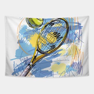 tennis lovers Tapestry