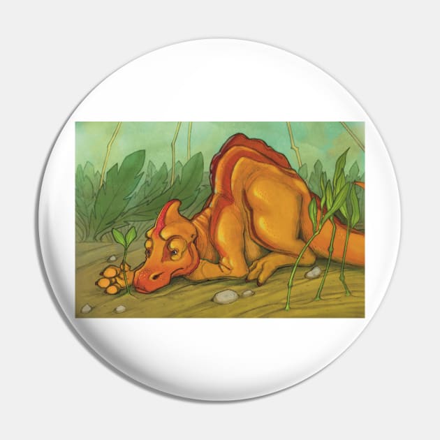 Dino Gardener Pin by Josslyn-Hagen