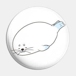 Sleepy Seal Pup Pin