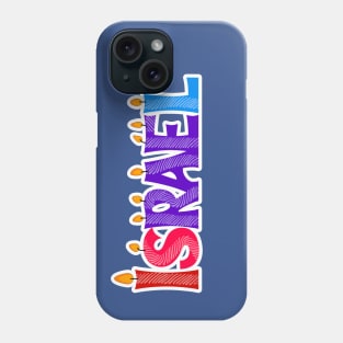 Israel Hanukah Phone Case