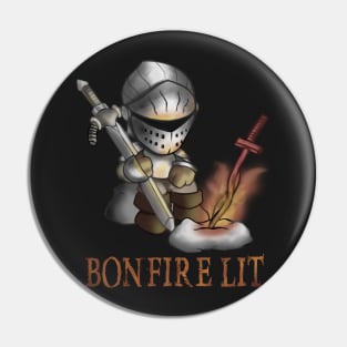 DARK SOULS "BONFIRE LIT" Pin