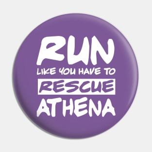 Saint Seiya - Run like you have to rescue Athena (goddess variant) Pin