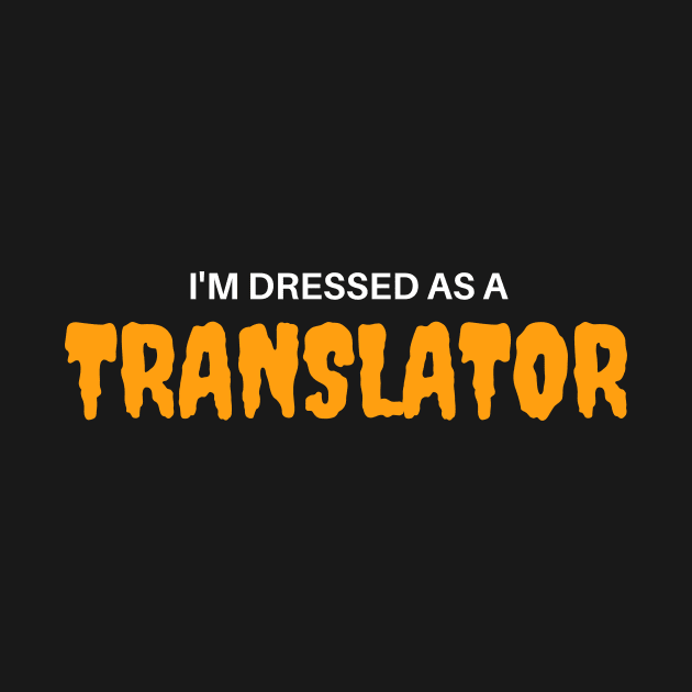 Translator Halloween Costume by mon-