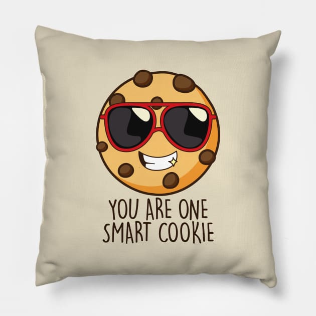 You Are One Smart Cookie Pillow by NotSoGoodStudio