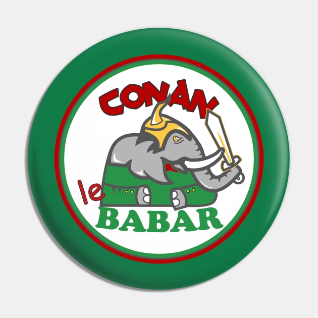 Conan le Babar Pin by KorriganDu