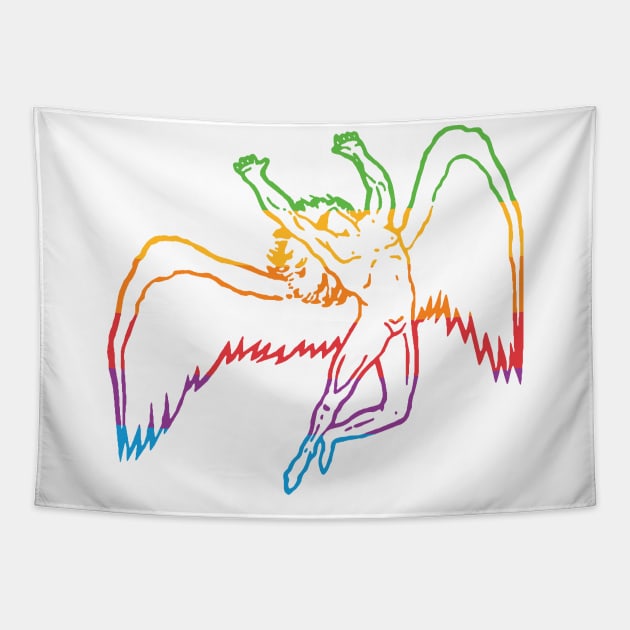 Apple Angel Tapestry by Toby Wilkinson