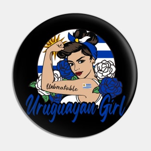 Uruguayan Girl Pin