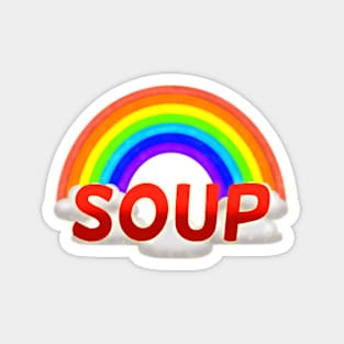 Rainbow Soup Magnet