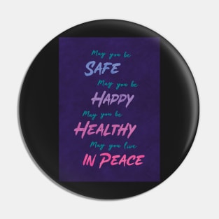 Loving Kindness Meditation - Vibrant Colors Pin