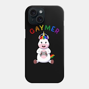 Unicorn LGBT Gaymer Phone Case