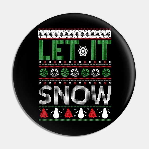 let it snow ugly christmas sweater Pin by MZeeDesigns