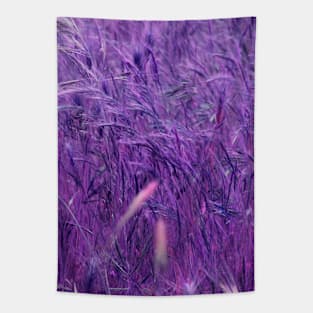 purple grass Tapestry