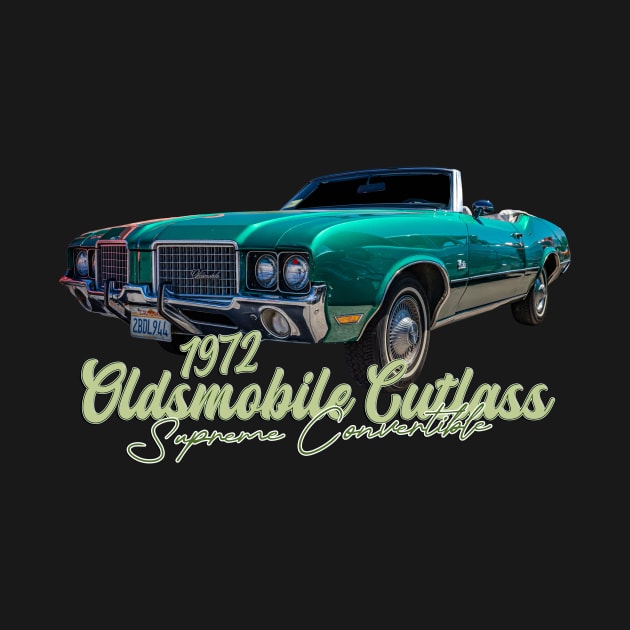 1972 Oldsmobile Cutlass Supreme Convertible by Gestalt Imagery