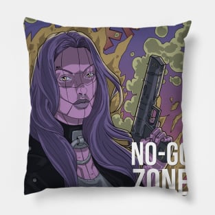 CYBORG GIRL Pillow