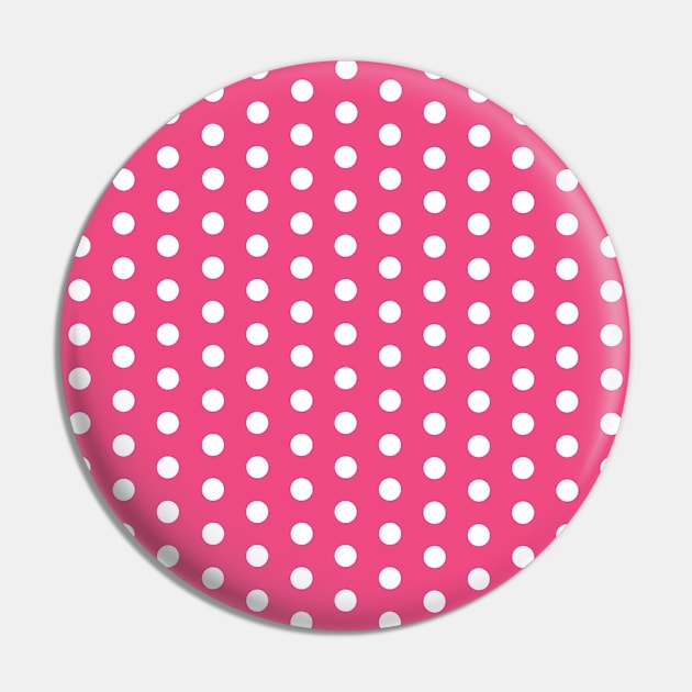 Polka Dots Pin by radiogalaxy