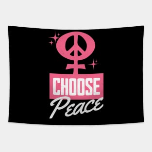 Choose Peace International Women's Day Women Against War Tapestry