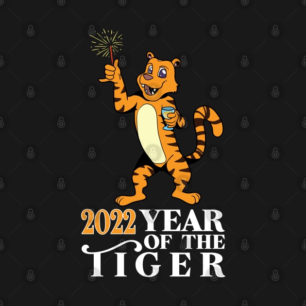 2022 Year of the tiger by Modern Medieval Design