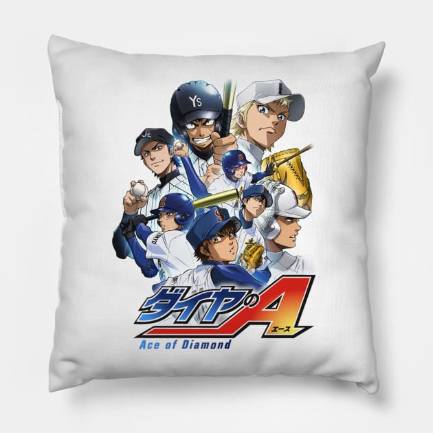 Diamond no Ace Pillow by reaf