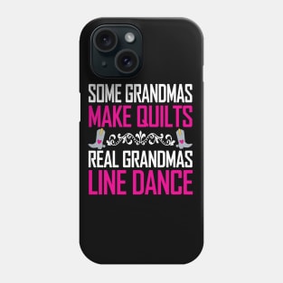 Real Grandma's Line Dance Fancy Boots Phone Case