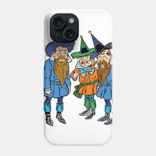 Vintage Munchkins from the Wizard of Oz Phone Case