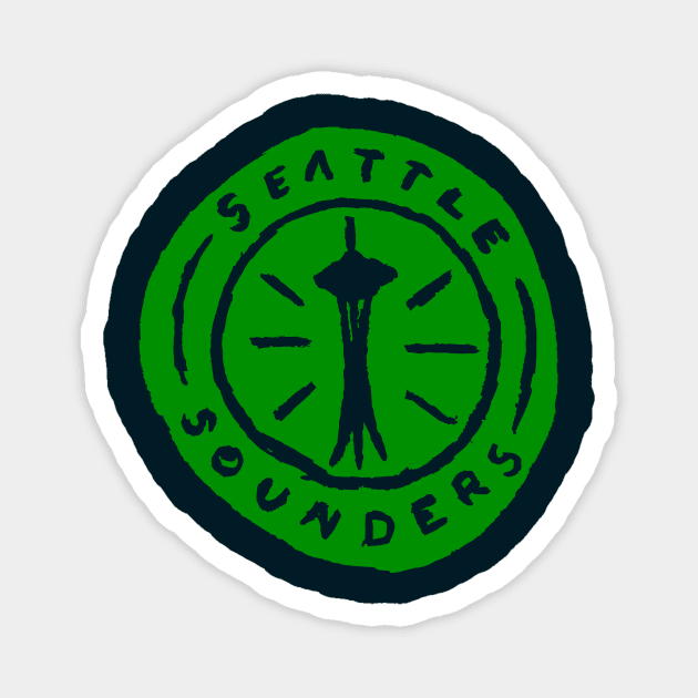 Seattle Sounders FC 04 Magnet by Very Simple Graph