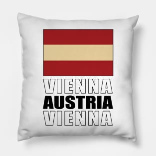 Flag of Austria Pillow