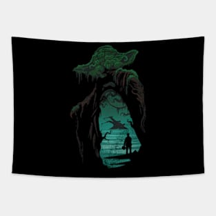 Luke jedi training Tapestry