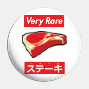 Very Rare Steak Pin