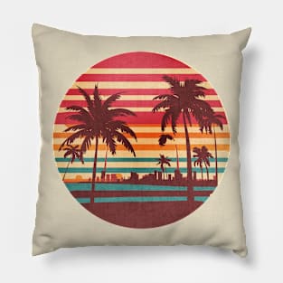 Vintage Miami Pillow