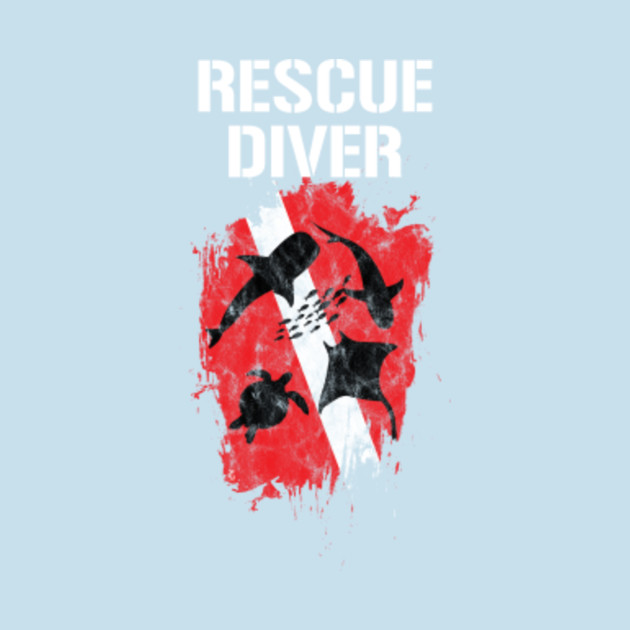 Disover Rescue Diver Scuba - Rescue Diver - T-Shirt