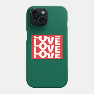 Red Love Phone Case