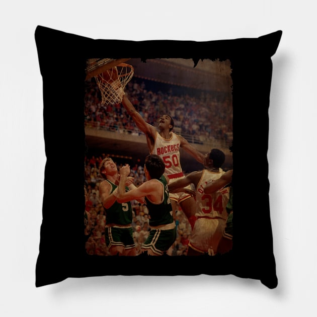 Dunk Ralph Sampson Vintage Pillow by Milu Milu