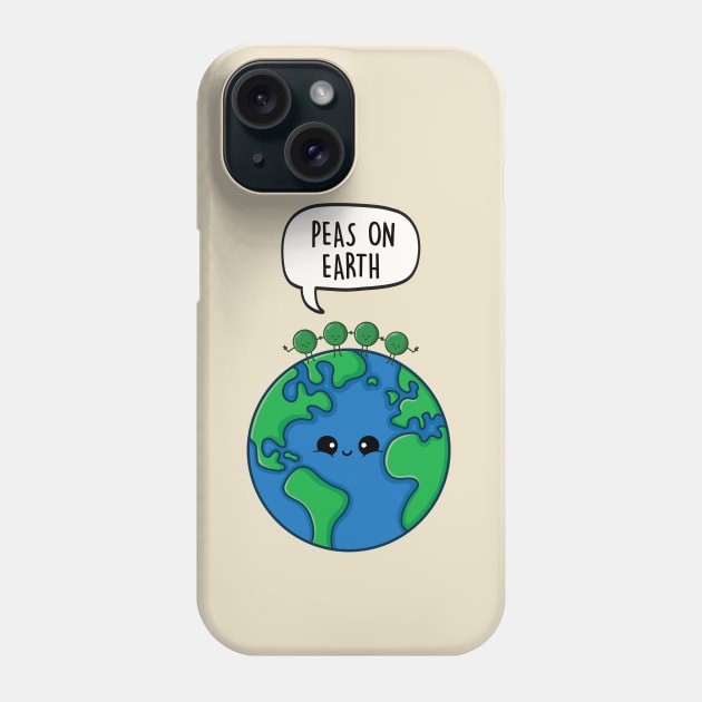 Peas on Earth Phone Case by LEFD Designs