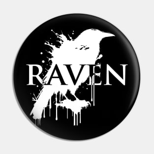 Black Raven Pin