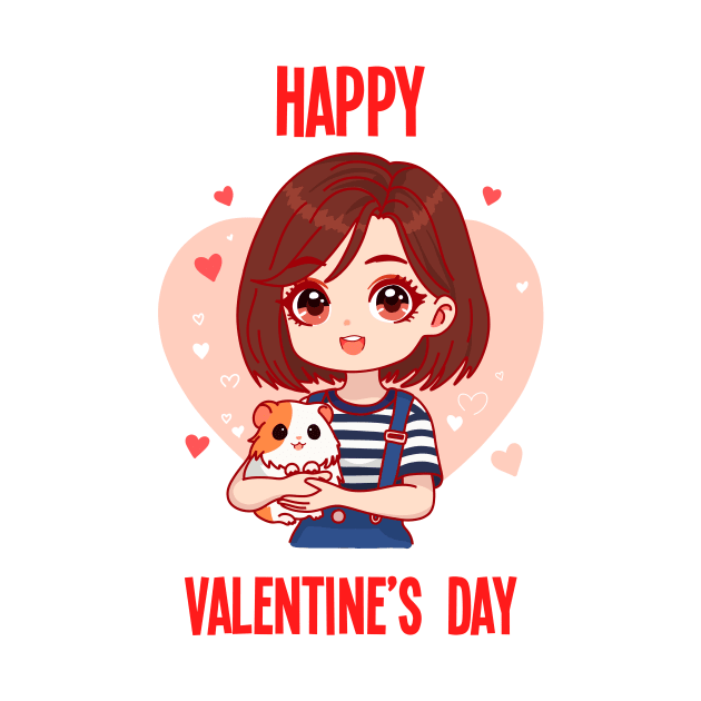 happy valentines day by StickerMainia