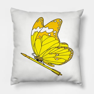 Order of the Golden Butterfly Pillow