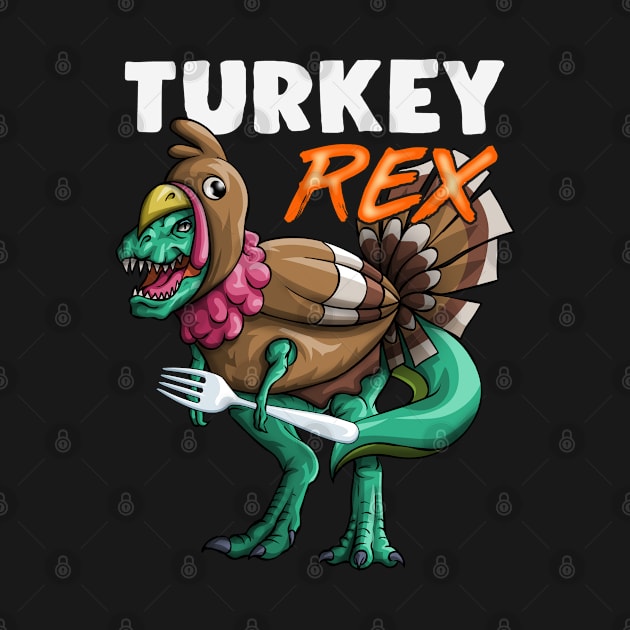 Turkey T Rex Funny Thanksgiving Dinosaur Turkey Costume Kids by Blink_Imprints10