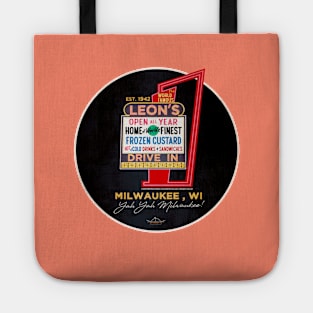 Leon's Frozen Custard • Milwaukee, Wisconsin Tote