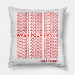 Wash Your Hands Pillow