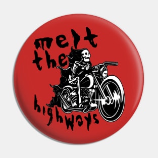 Burning the streets Pin