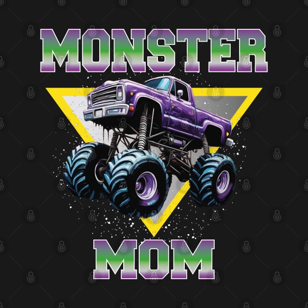 monster truck mom by mdr design