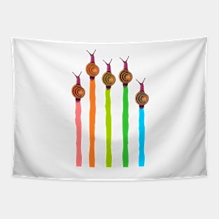 snail race Tapestry